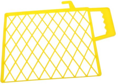Lurrose Plastic Paint Mesh Grid Tray Insert Disposable Paint Tray Liner with 7-inch Plastic Grid and DIY Projects