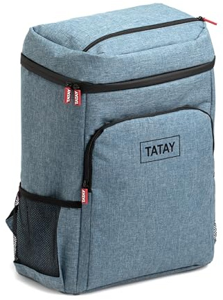 TATAY Mochila Térmica Cierre Hermético 6 Bolsillos Anti Fugas
