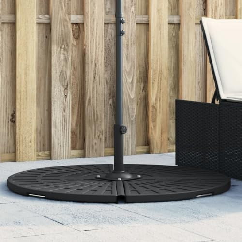 Frdhee Porte-parapluie, poids pour pied de parasol avec poignée 14 kg, pour parasol et parasol déporté