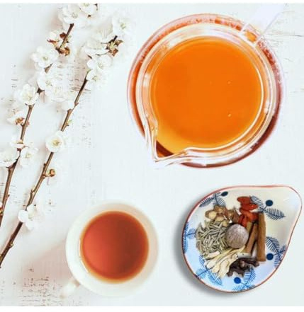 Add Fruits Le Montagnard Tisane Épices, 20 Sachets XL, 140g, Cannelle Goji Gingembre Girofle Romarin Muscade Réglisse, Sans Théine
