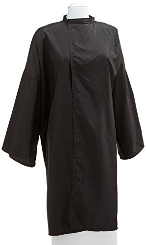 Efalock Professional Haarschneideumhang Valentino mit Ärmel, schwarz, 1er Pack, (1x 1 Stück)