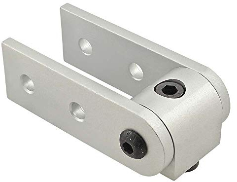 80/20 Inc., 4198, 10 Series 90 Degree Structural Pivot Assembly, Dual Straight Arms