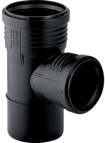 Geberit Silent-PP Abzweig 87,5 Grad DN50/40 mit Muffen 390247141