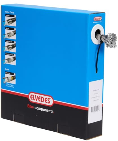 Elvedes 49 Strands Schaltinnenzug Schwarz/Silber 2250 mm