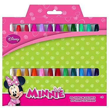 Blister Wachsmalstifte Minnie Disney