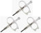 3 Pack Hunter PGP Rotor Adjustment Tool and Instructional Bundle– PGP Sprinkler Keys, Rotor Tool, PGP Adjustment Tool. Hunter Irrigation Adjustment Wrench. Fits PGP, PGJ, I20, I25, I40