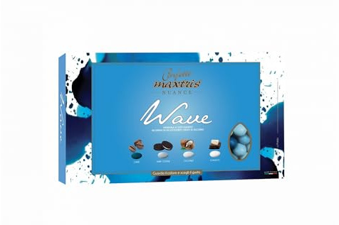 MAXTRIS | Confetti Italiani di MANDORLA | NUANCE WAVE (4 GUSTI) | 1 Kg.