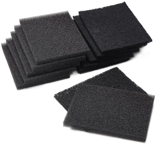 LTWHOME Kompatibler Filterschaum Ersatz für Ciano MEDIUM / CF80 Aquarium Filter (12 Stück)