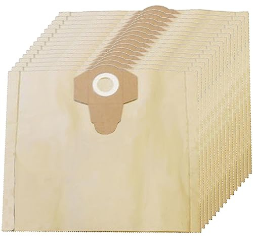 SPARES2GO 30L Strong Dust Bags compatible with Argos Guild GWD16 Canister Vacuum Cleaner (Pack of 15)