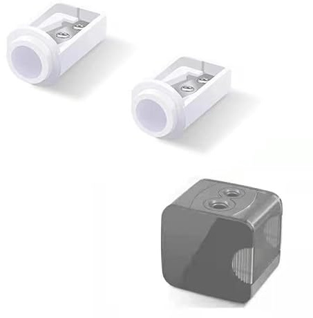 Elektrischer Anspitzer Ersatzklingen, JIJICZ Elektronische Bleistiftspitzerklingen Sk5 Ersatzklinge Für Elektrisch Spitzer, 6-8 Mm Und 8-12 Mm, Schwarz… (weiß)
