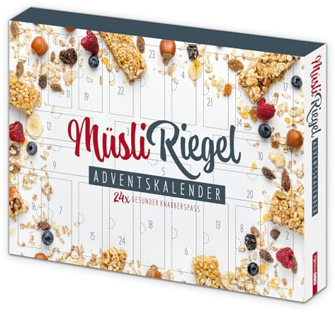 itenga Müsli-Riegel Adventskalender - Kalender mit Müsli Riegeln