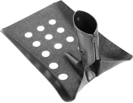 KITANDOVE Metallische Abflussschaufel Für Die Reinigung Von Schmutz Und Schlamm | Wiederverwendbare Siebschaufel Aus Dickem Manganstahl | Kleine Quadratische Schaufel Für Abflüsse Und Kanäle