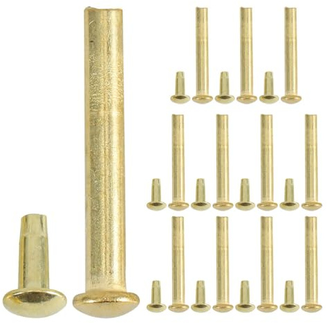 Alipis Kit De Reparación De Pasadores Y Remaches para Ventiladores Plegables De Mano Accesorios De Eje Metálico para Reparar Y Mantener Abanicos Fácil Instalación Y Uso