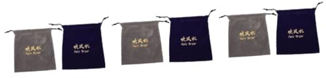 FRCOLOR 3 Sätze Aufbewahrungstasche Mini-modell Glätteisen Flache Haarspange Fön Föhnhalterungen Haartrockner Halter Kordelzugtasche Für Haartrockner Beutel Für Haarbläser Samt 2 Stück * 3