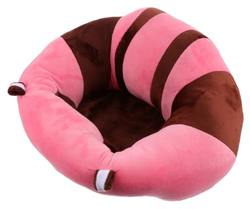 Sofá Tumbona Infantil Rosa de Felpa Base Antideslizante | Nursery y Dormitorio, Forma Adorable y Cómoda, Pensado para Niños y Niñas