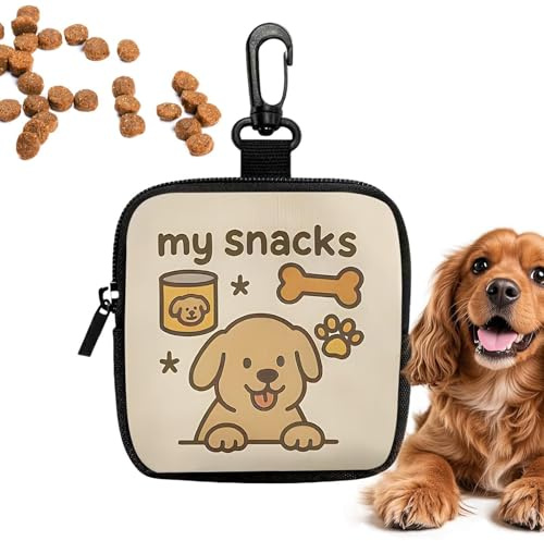 Borsa per dolcetti per addestramento canino,Borsa premio per snack semitrasparente | Porta dolcetti per cani in allenamento | Cucciolo Escursionismo Campeggio Viaggi Road Trip Attività all'aperto P