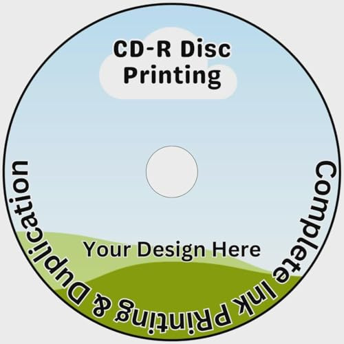 100 dischi CD-R stampati personalizzati | Stampa a getto d'inchiostro e duplicazione a colori