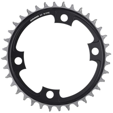 Sram Kettenblatt Road 107BCD X-Sync Blast schwarz