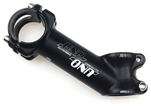 FOMTOR 25,4 Vorbau 110mm 35 Degree Bike Lenker Vorbau Riser MTB Vorbau für 25.4 mm Lenker, Mountainbike Rennrad BMX MTB