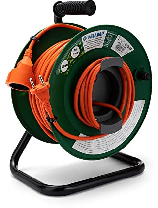 Avvolgicavo da giardino 40 metri 2G1,5