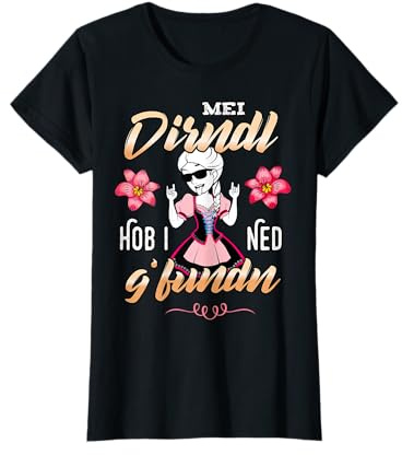 Trachtenshirt Damen Outfits Dirndl Tshirt Ersatz Trachten T-Shirt