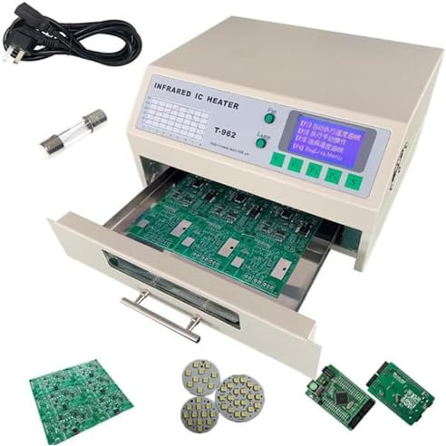 FANYING Machine à souder par Refusion Automatique 800 W/1500 W/2500 W/2300 W, Station de soudage de Bureau, Chauffage Infrarouge, Carte PCB, SMD SMT Bga, Outils de Station de retouche,962