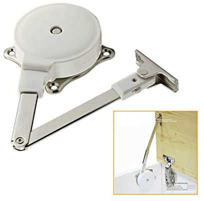 Unterstützt Scharnier, Soft-Close-Türdämpfer, hydraulische Stangen-Stützstange, Bettbrett, geschlossenes Pufferscharnier, Tatami-Dämpfungs-Stützstange, ruhiges Leben, for Schuhschrank, Kleiderschrank