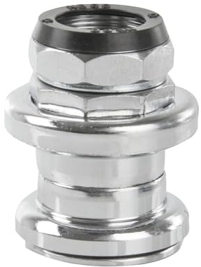 cyclingcolors Serie Sterzo Argento Headset Standard 1'' a Filetto con Guarnizione Cuscinetti per Biciclette Bici Mountain Bike Epoca, 27mm