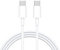 Oumida Cable USB C a USB C, Cable de Carga Rápida 3.0, Cables USB C de Carga de Repuesto Duradero de 1m, Compatible con iPhone 16/15 Plus Pro Max, Samsung Galaxy, Xiaomi, Redmi, Tabletas, Blanco