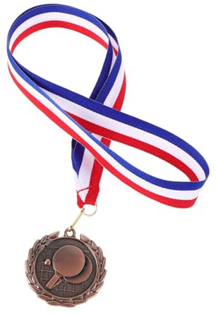 Gatuida Medaille aus Metall für Sportwettkämpfe Tischtennisauszeichnung aus Zinklegierung Preismedaille für Schul und Gemeindespiele Sowie Sportfeste