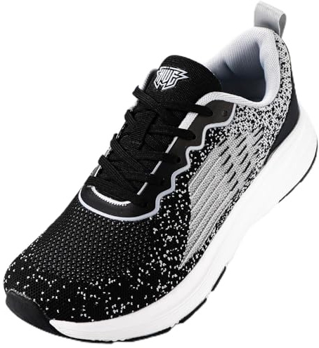 Mens Trainers Running Shoes, Wide Toe Box Runing Trainers Men Lightweight Breathable Sneakers Sport Shoes