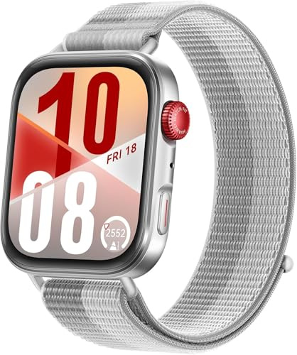 HUAWEI WATCH FIT 4 Smart Watch, Ultra Slim, iOS & Android, Bluetooth Call, GPS Running Smartwatch, Aluminum Case, AMOLED Display, Fitness Tracker, (Renewed)