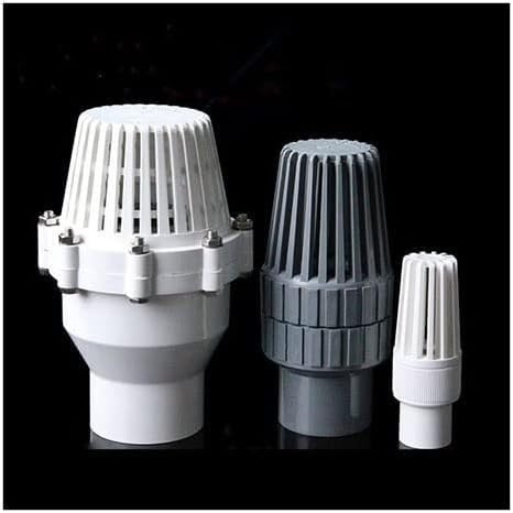 Filtre de canalisation, filtre à eau, Clapet anti-retour inférieur à Piston en PVC, pompe eau 32mm 40mm 50mm 63mm, sortie d'entrée d'eau, filtre plastique, raccords d'aquarium, 1 pièces(40mm)