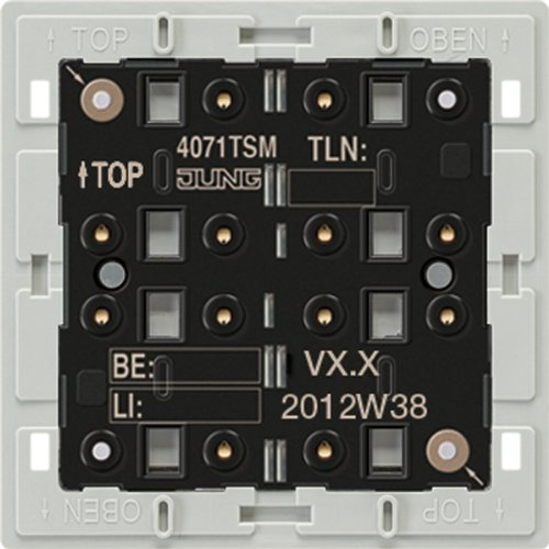Jung 4071TSM KNX Tastsensor-Modul Busankoppler Standard 1-4fach