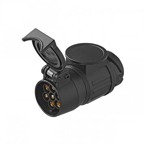 Hillfield Adapter 12 V von 13 auf 7 polig Erstausrüsterqualität Nach ISO 1724 und 11446