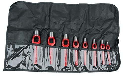KS Tools 129.2103 Henkellocheisen-Satz, 8-tlg.