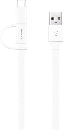 HUAWEI AP55 Original Type-C/microUSB Data Cable - White Normal
