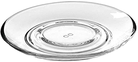 Montana: Soul piattino, Set da 8, piattini da caffè, piattini, sottotazza, Vetro, Ø 14 cm, 057231