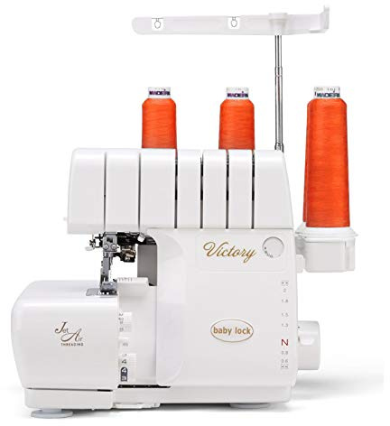 Victory Overlockmaschine mit Jet-Air™-Threading-System | unkompliziert und komfortabel in der Bedienung