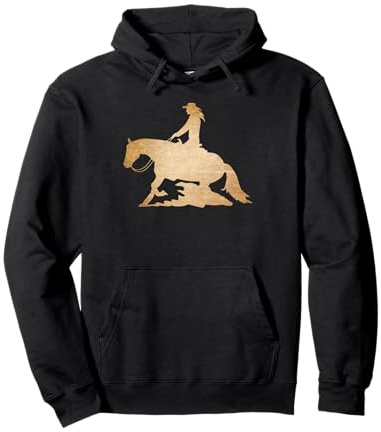 Westernreiter Reining Quarter Horse Sliding Stop Pullover Hoodie