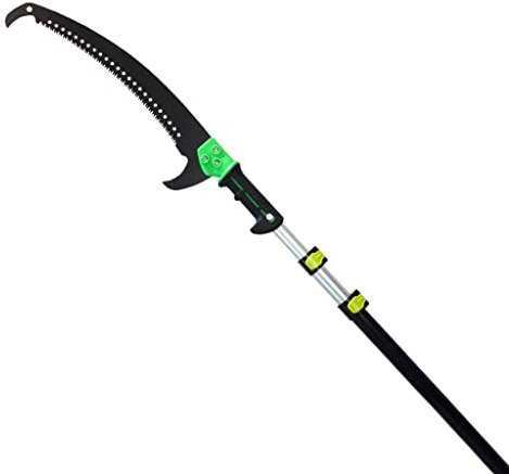 YQ&TL Telescopic Pole Saw 5.4-7.2m Extendable Telescopic Landscaping Pole Saw for Pruning and Trimming Branches and Leaves Extendable Limb Saw A