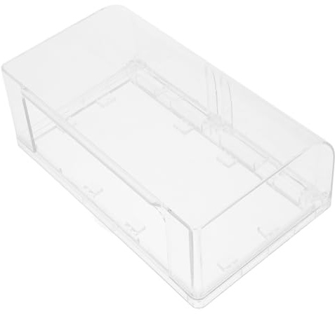 DOITOOL Interruptor de plástico de la tapa del enchufe a prueba de salpicaduras impermeable interruptor de luz de doble posición de seguridad interruptor de protección transparente