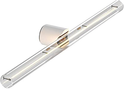 creative cables Applique ou plafonnier esse14 pour ampoule LED linéaire S14d - Waterproof IP44 - Avec ampoule, Blanc