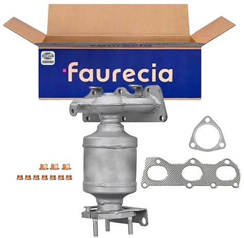 HELLA 8LF 366 055-411 Krümmerkatalysator - Easy2Fit Kit - Euro 3 - einteilig - Set mit Anbauteilen