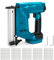 WingFly Agrafeuse Sans fil Compatible avec Makita 18V, Cloueuse Professionnelle avec 2000 clous, Agrafeuse électrique pour Projets de Bricolage en Meubles, Menuiserie (Sans batterie)