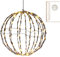 Bolas de jardín iluminadas,Bola iluminada con esfera - Pantalla luminosa con esfera | Pantalla luminosa de bola plegable, luces decorativas al aire libre para decoración de árboles