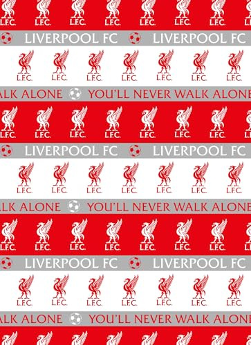 Liverpool FC Geschenkpapier, Fußballrolle, 3 m