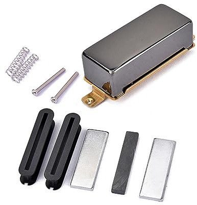 Humbucker Tonabnehmerrahmen Gb1003 aus Kupfer und Kunststoff | Doppelhumbucker E-gitarren, Ersatzteil für Reparatur und Selbstgemacht, Passgenaues Satz für Austausch