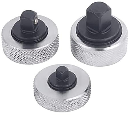 SENRISE Set di 3 chiavi a cricchetto da 1/4, 3/8, 1/2, chiave a bussola a cricchetto, mini chiave a bussola reversibile a leva per pollice