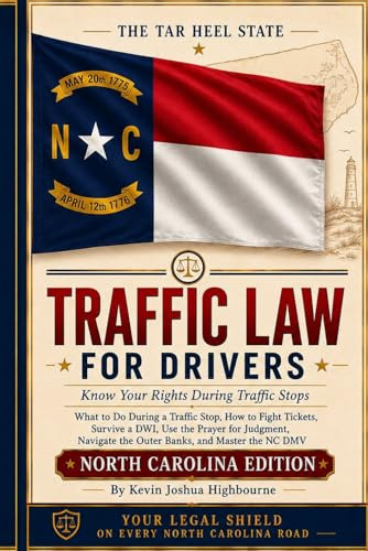 North Carolina Traffic Law for Drivers: Know Your Rights During Traffic Stops: What to Do During a Traffic Stop, How to Fight Tickets, Survive a DWI, Use the Prayer for Judgment